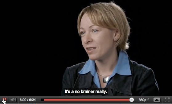 Image of Nuria Sagarra with caption 'It's a no brainer really.'